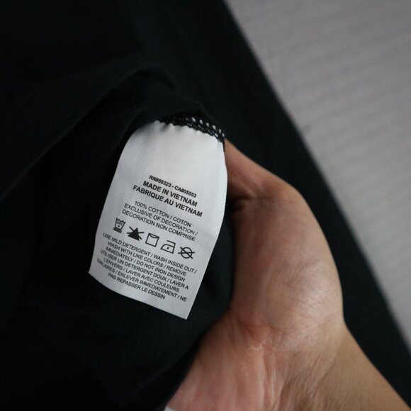 Nike Embellished Rhinestone Mock Neck Cropped Longsleeve Womens Medium - Picture 6 of 8